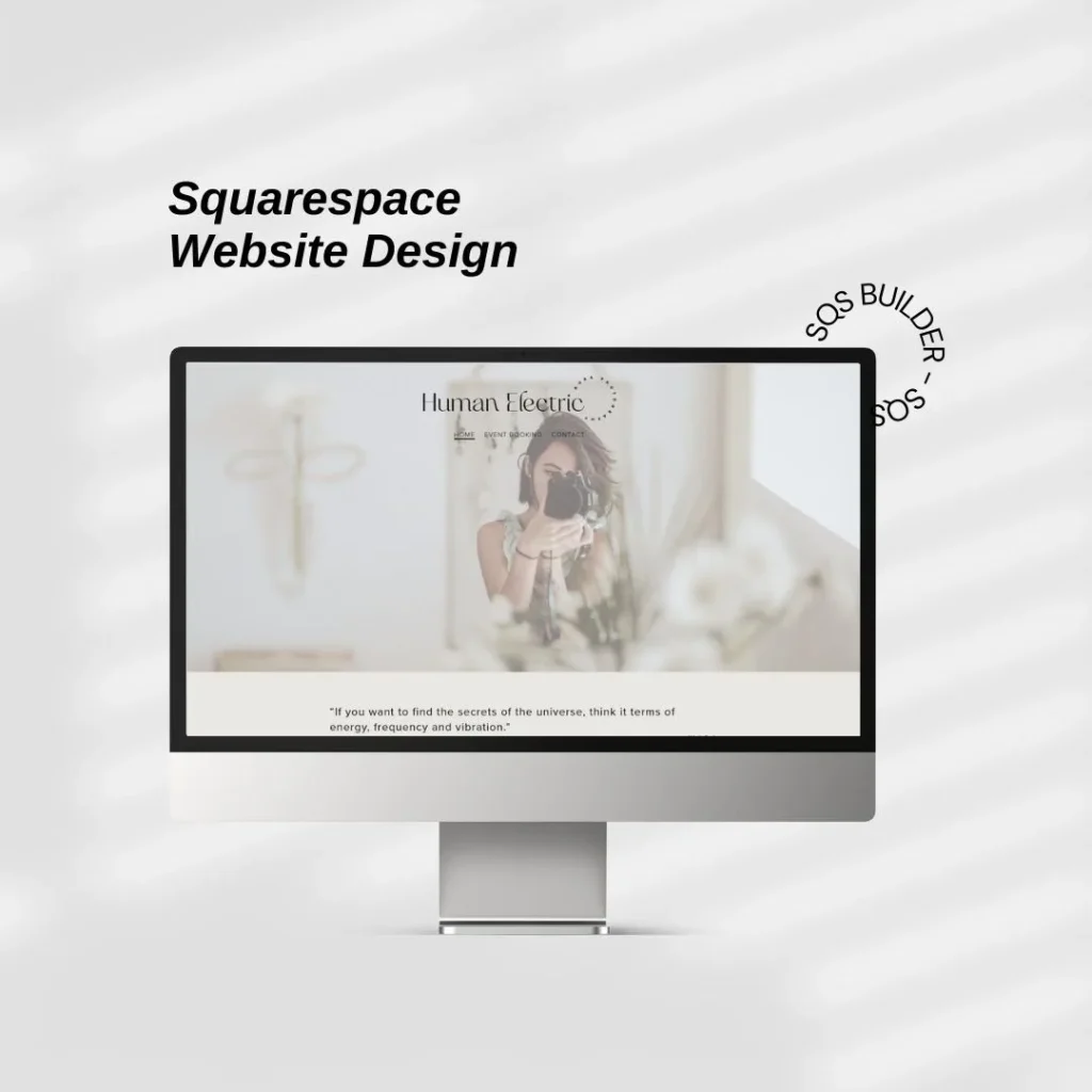 Squarespace website design